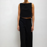 Leset - Ari Boatneck Tie Top
