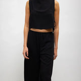 Leset - Ari Boatneck Tie Top