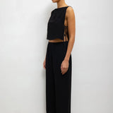 Leset - Ari Boatneck Tie Top
