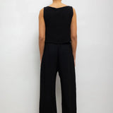 Leset - Ari Boatneck Tie Top