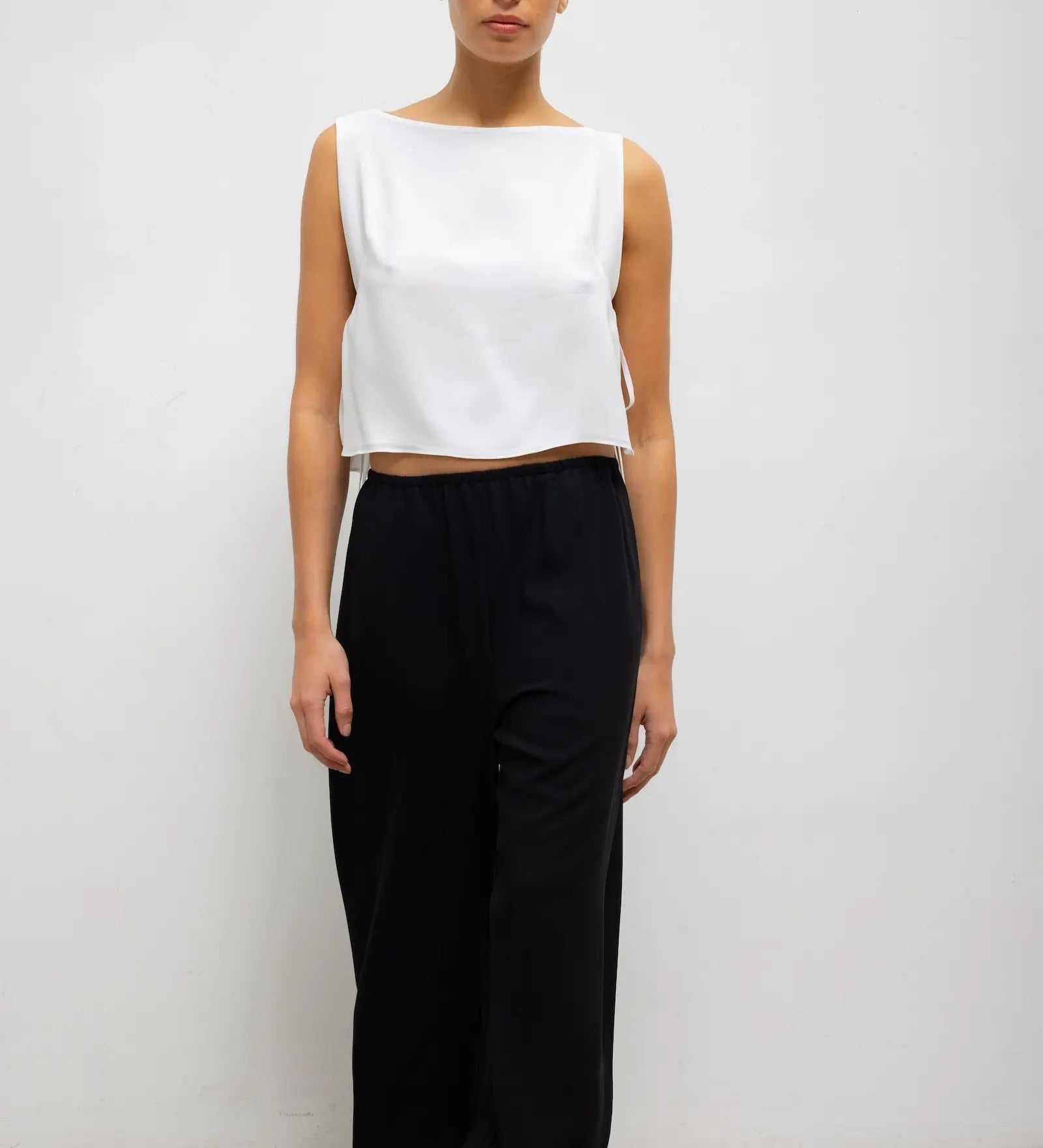 Leset - Ari Boatneck Tie Top