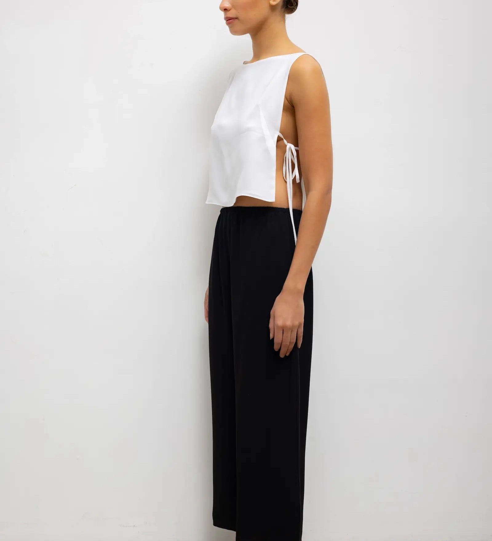 Leset - Ari Boatneck Tie Top