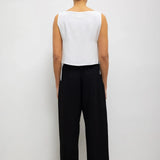 Leset - Ari Boatneck Tie Top