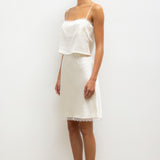 Leset - Barb Lace Slip Skirt