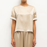 Leset - Barb Contrast Tee
