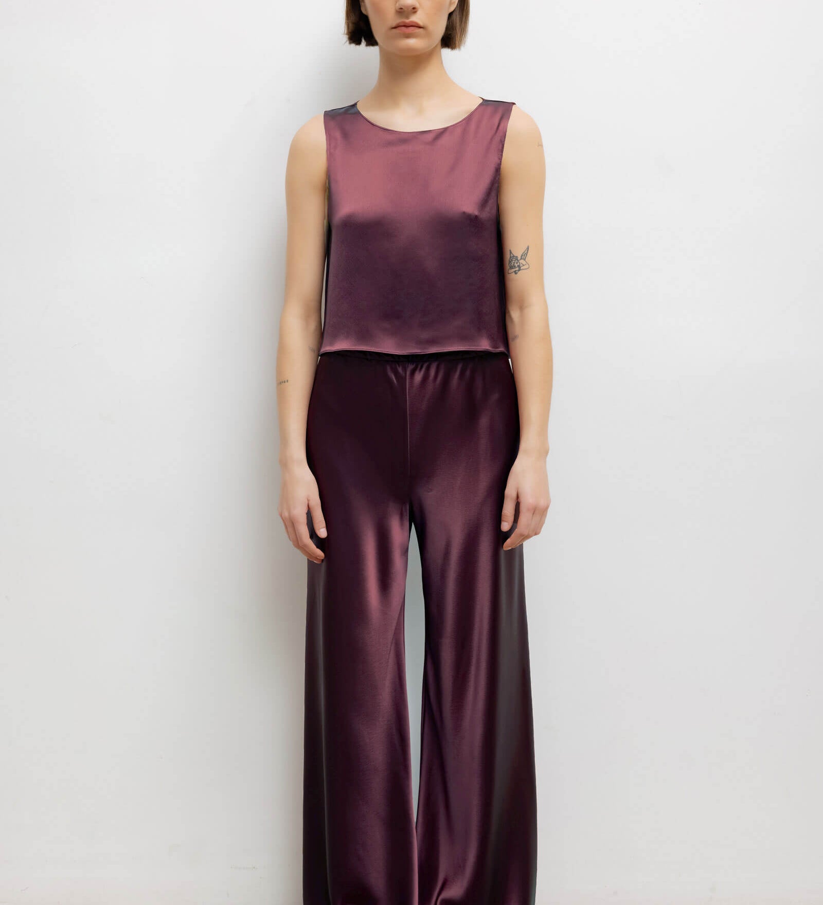Leset - Barb Crop Sleeveless Crew