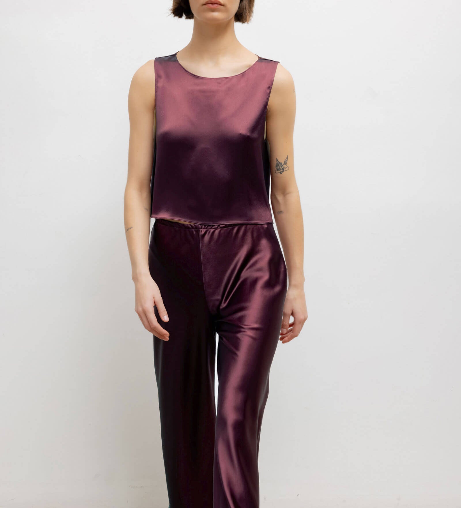 Leset - Barb Crop Sleeveless Crew