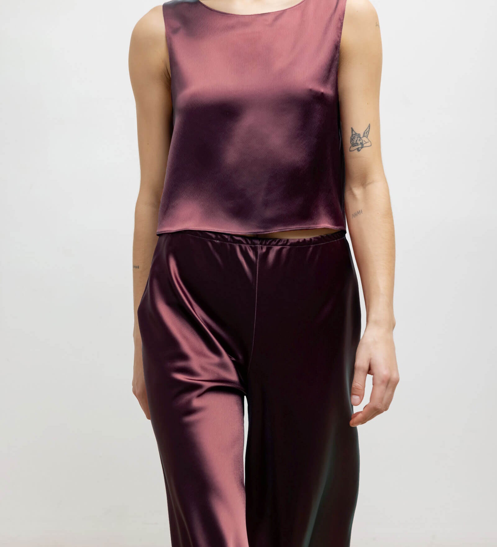 Leset - Barb Crop Sleeveless Crew