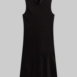 Leset - Barb Mock Neck Sleeveless Dress
