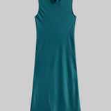 Leset - Barb Mock Neck Sleeveless Dress