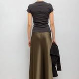 Leset - Pre - Order: Barb Bias Ankle Skirt