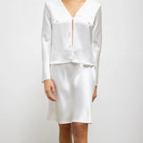 Leset - Barb Button Long Sleeve Top