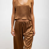 Leset - Barb Crop Drawstring Pant