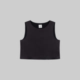 Leset - Barb Crop Sleeveless Crew