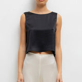 Leset - Barb Crop Sleeveless Crew