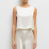 Leset - Barb Crop Sleeveless Crew
