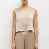 Leset - Barb Crop Sleeveless Crew