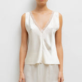 Leset - Barb Lace V Neck Tank