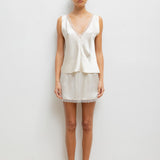 Leset - Barb Lace V Neck Tank