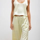 Leset - Barb Crop Drawstring Pant