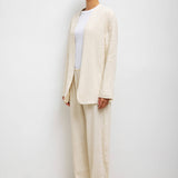 Leset - Pre-Order: Belle Collarless Blazer