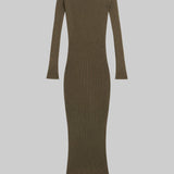 Leset - Pre-Order: Blake Rib Long Sleeve Maxi