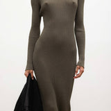 Leset - Pre-Order: Blake Rib Long Sleeve Maxi