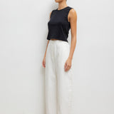Leset - Pointelle Sleeveless Crew
