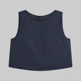 Leset - Daniel Crop Sleeveless Crew
