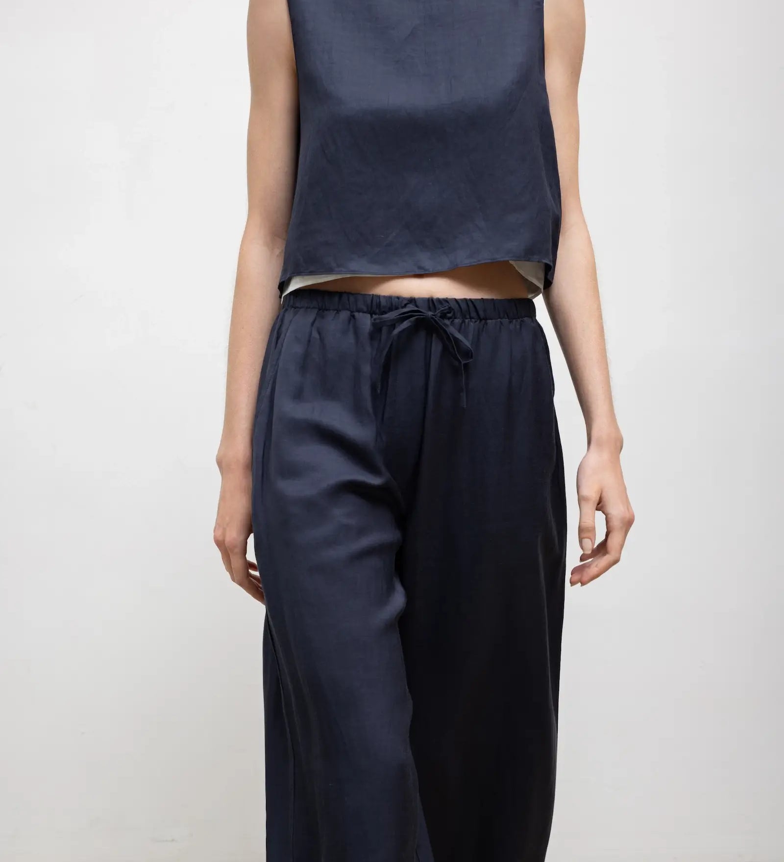Leset - Daniel Crop Sleeveless Crew