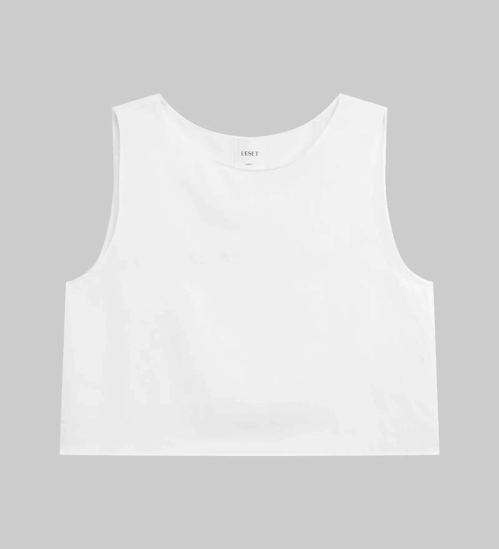 Leset - Daniel Crop Sleeveless Crew