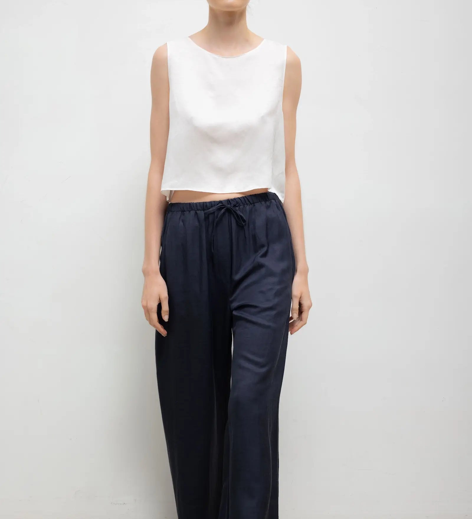 Leset - Daniel Crop Sleeveless Crew
