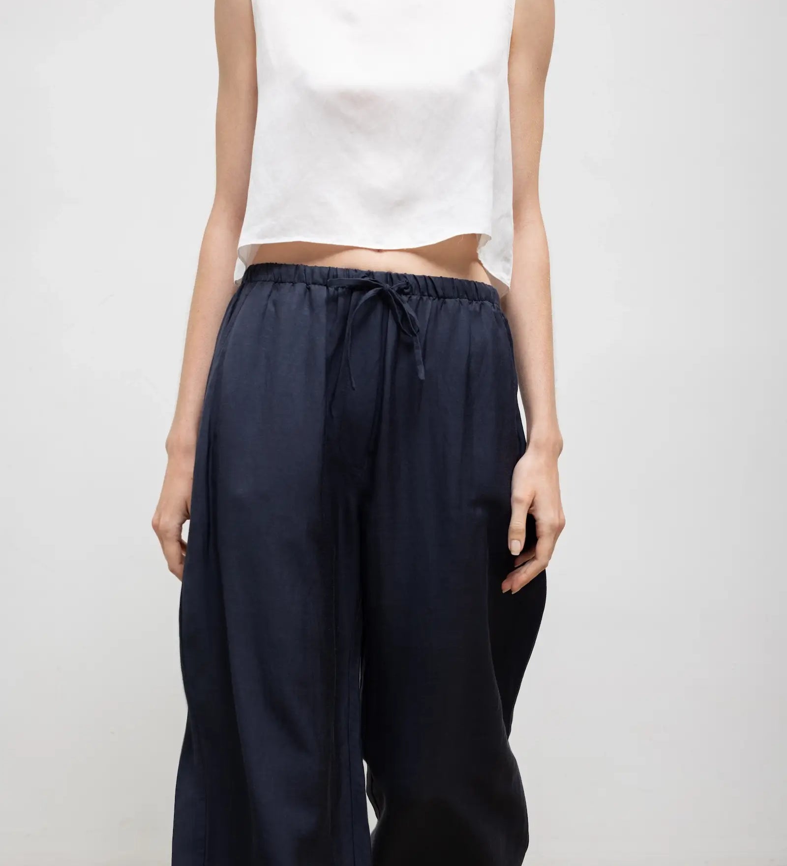 Leset - Daniel Crop Sleeveless Crew