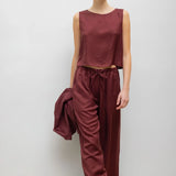 Leset - Daniel Crop Sleeveless Crew