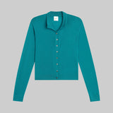 Leset - James Mock Neck Cardigan