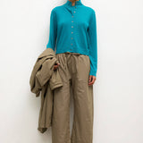 Leset - James Mock Neck Cardigan