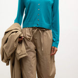 Leset - James Mock Neck Cardigan