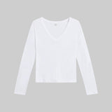 Leset - Laura V Neck Long Sleeve
