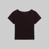 Leset - Laura V Neck Tee