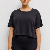 Leset - Laura Crop Boxy Tee