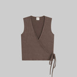 Leset - Lauren Sleeveless Wrap Top