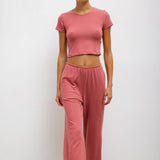 Leset - Lauren Crop Slim Fit Tee