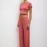 Leset - Lauren Crop Slim Fit Tee