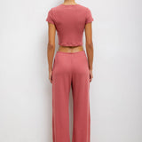 Leset - Lauren Crop Slim Fit Tee