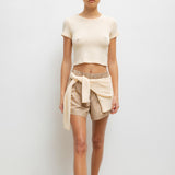 Leset - Lauren Crop Slim Fit Tee