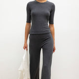 Leset - Lauren Crop Flare Pant