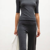 Leset - Lauren Crop Flare Pant