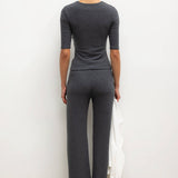 Leset - Lauren Crop Flare Pant