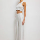 Leset - Lauren Pleated Pocket Pant
