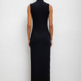 Leset - Lauren Sleeveless Turtleneck Maxi Dress
